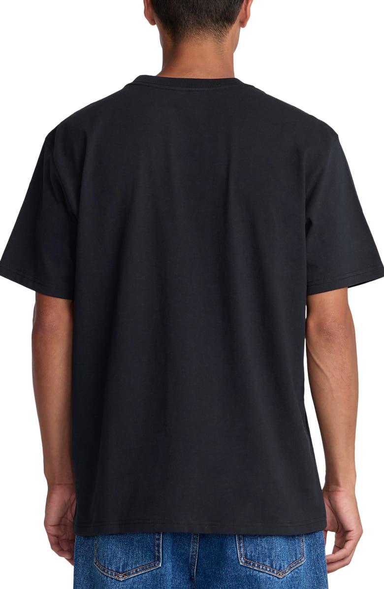 RVCA Hot Dice Graphic T-Shirt, Alternate, color, Black