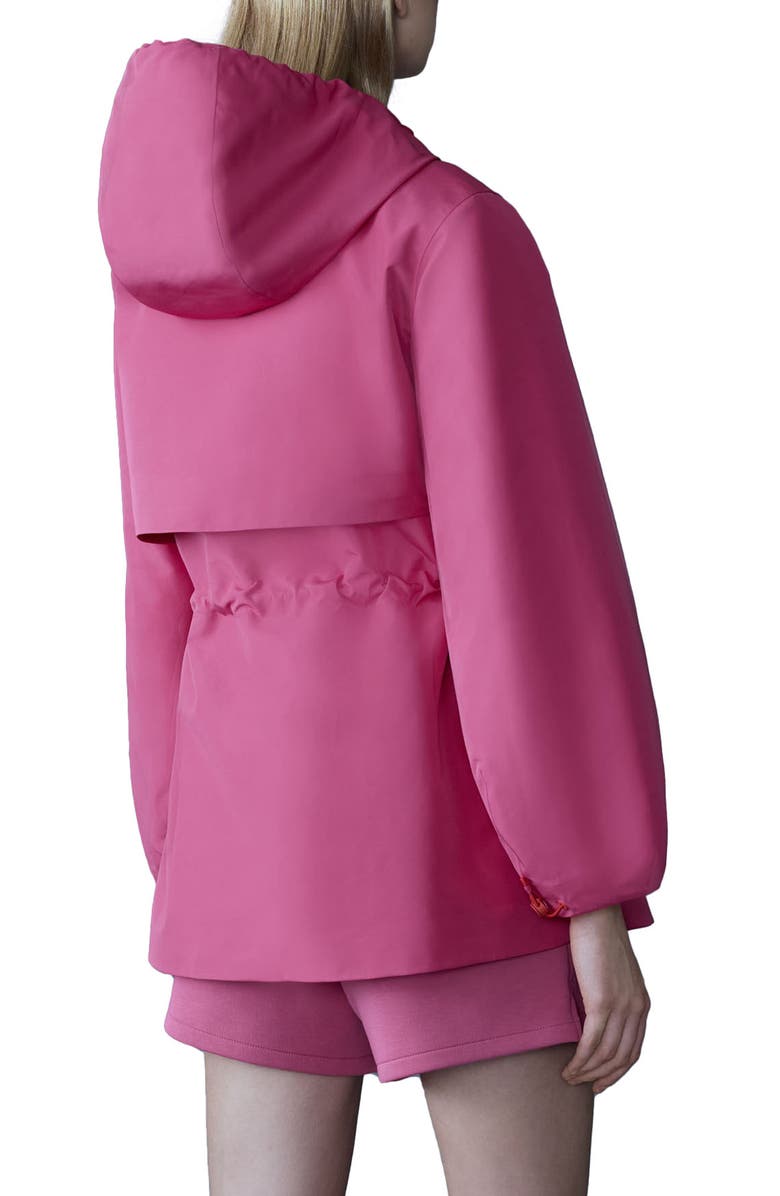 Mackage Kalea Windproof & Water Resistant Recycled Polyester Jacket, Alternate, color, Azalea-Lava