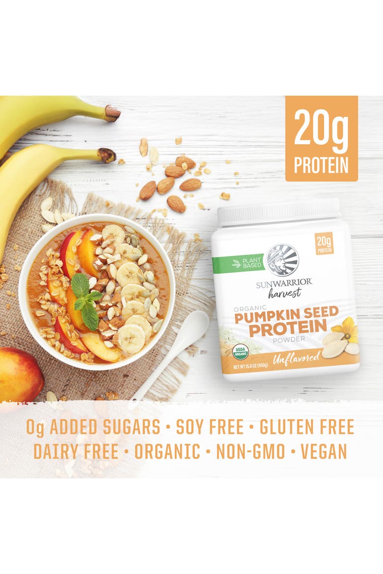 Organic Harvest Pumpkin Seed Protein Powder 450g Tub, Alternate, color, No Color