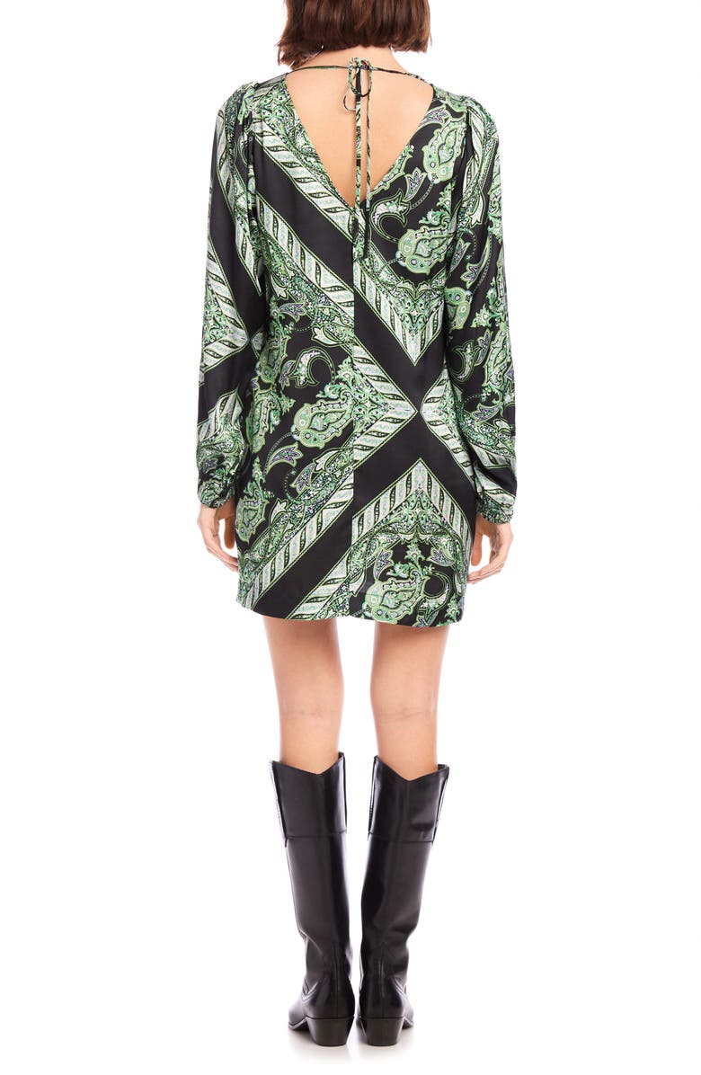 FIFTEEN TWENTY Juliette Print Long Sleeve Shift Dress, Alternate, color, Print