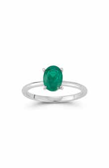 Oval Cubic Zirconia Ring