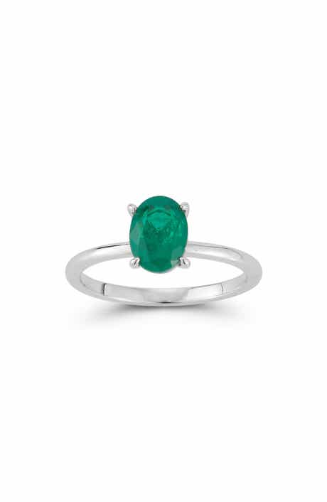 Oval Cubic Zirconia Ring