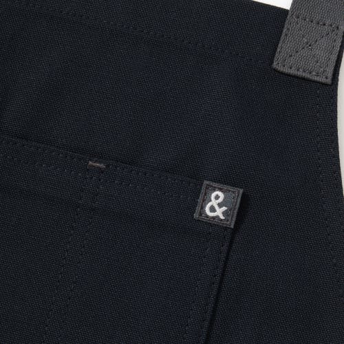 Hedley & Bennett The All Day Crossback Apron In Midnight