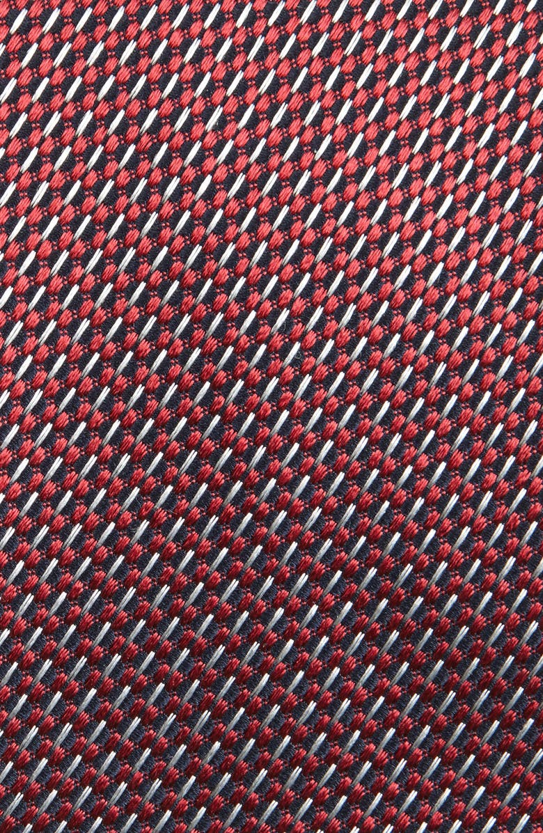 Brioni Neat Silk Tie, Alternate, color, 