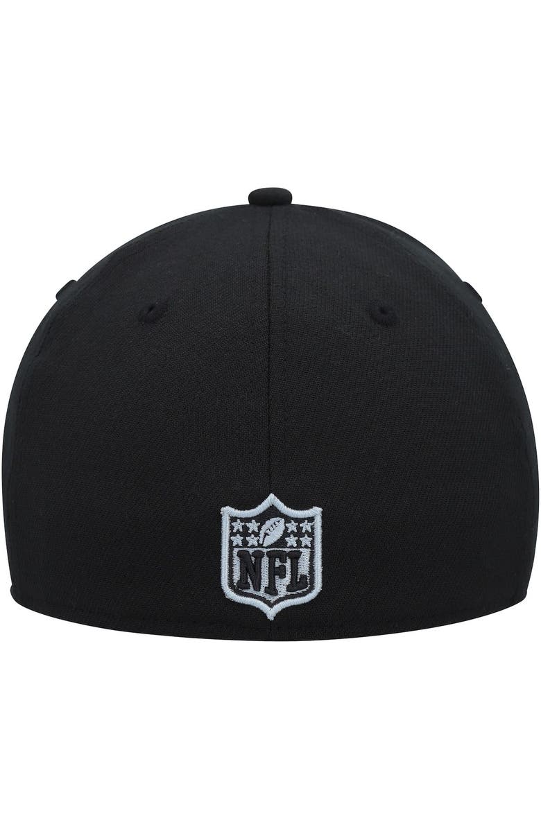 New Era Men's New Era Gray/Black Las Vegas Raiders Shattered 39THIRTY Flex Hat, Alternate, color, 
