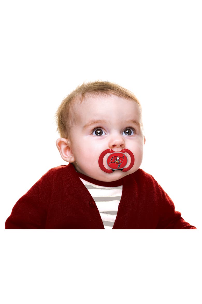 Tampa Bay Buccaneers Pacifier 2-Pack, Alternate, color, Multicolor