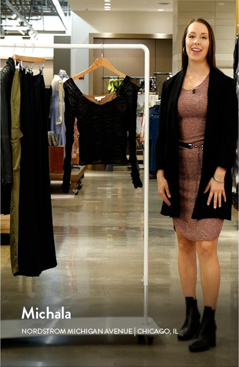 Mesh Ruched Top, sales video thumbnail