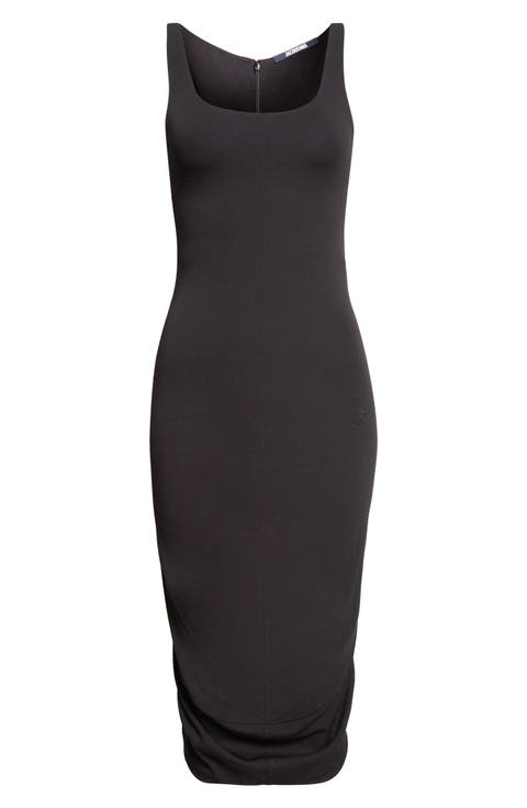 Regata Scoop Neck Midi Dress