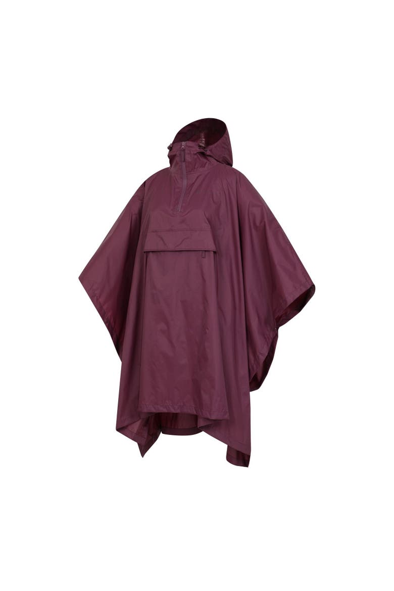 Pakka Waterproof Poncho, Alternate, color, Dark Purple
