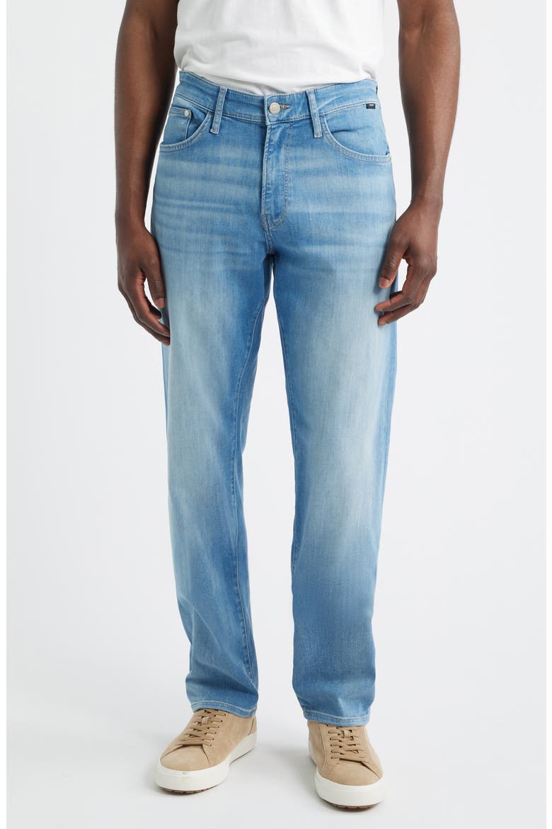 Zach Straight Leg Jeans, Main, color, LIGHT FOGGY FEATHER BLU
