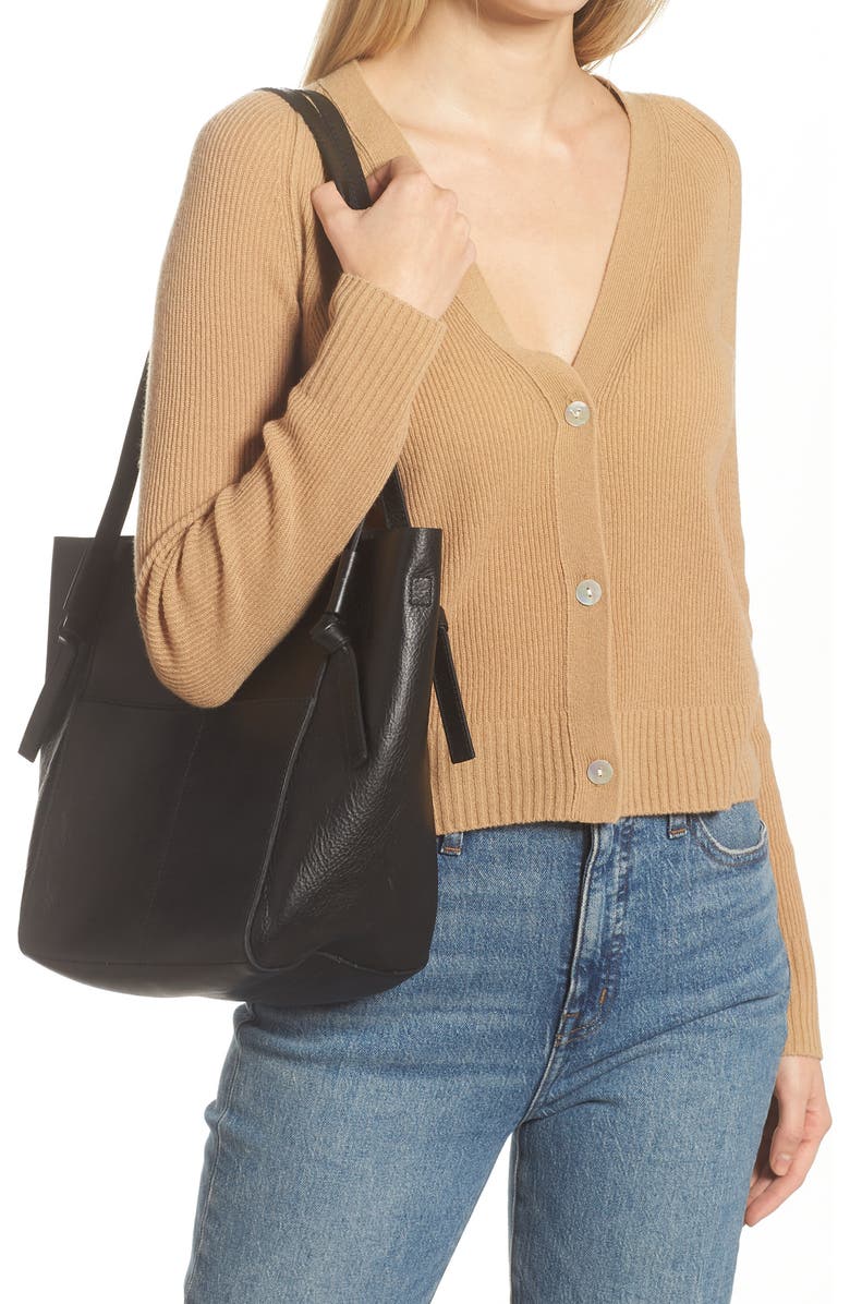 Madewell Knotted Tote Bag, Alternate, color,