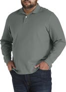 Harbor Bay by DXL Big & Tall Honeycomb Piqué Polo Shirt