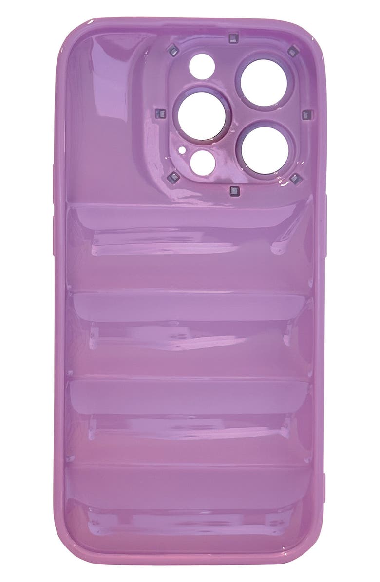 Auramma Candy Puffer Purple iPhone 14 Pro Max Case, Alternate, color, Purple