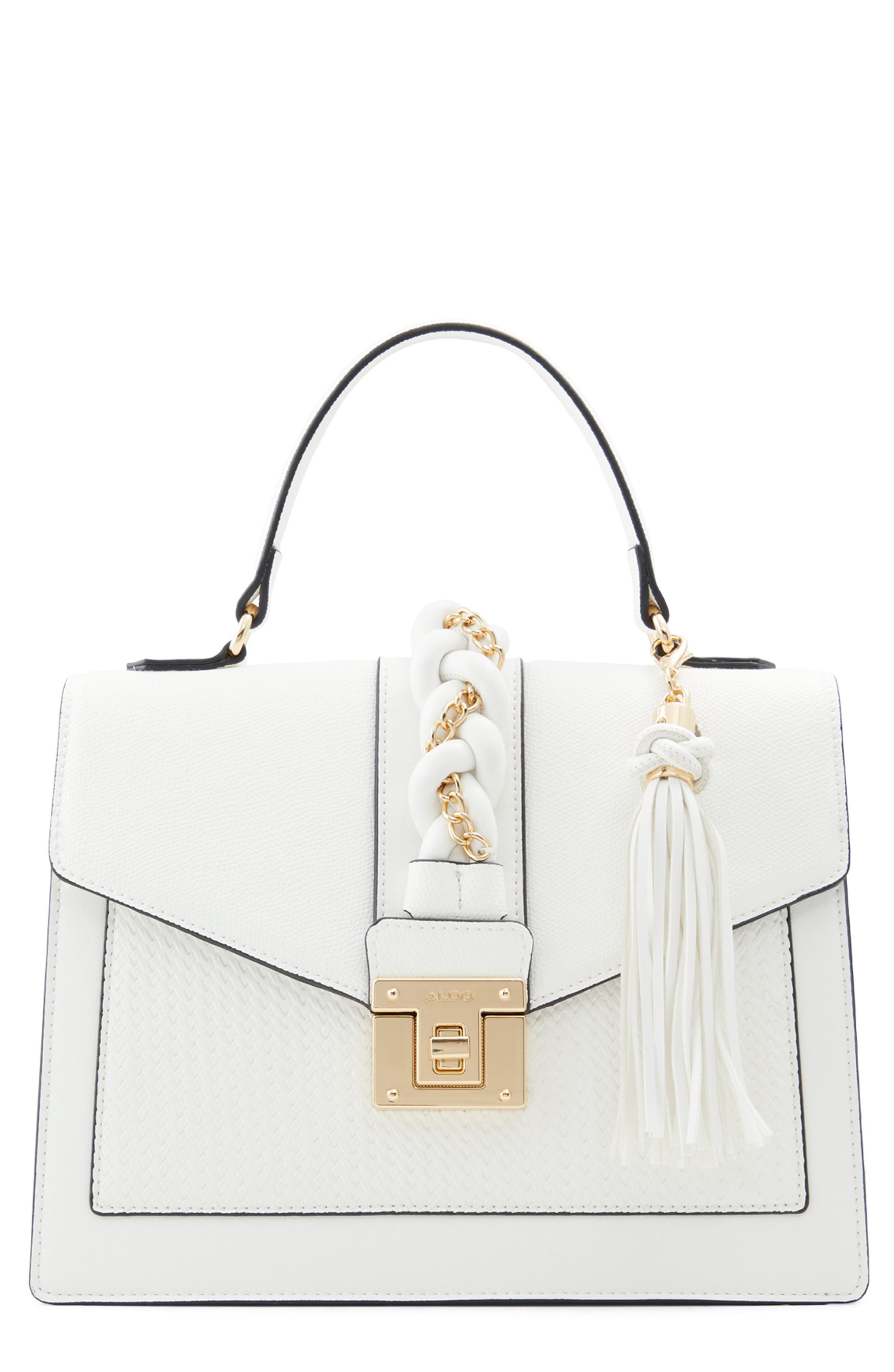 ALDO Me Gusta Faux Leather Handbag, Main, color, 