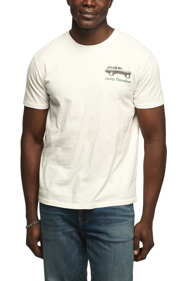 Jeep Cherokee Graphic T-Shirt, Main, color, BRIGHT WHITE