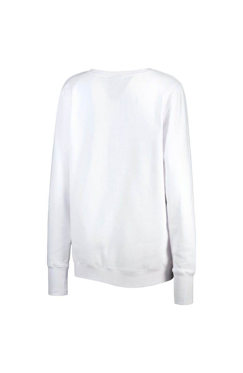 CUCE Women's Cuce White Washington Commanders Square Neck Pullover Sweatshirt, Alternate, color, 