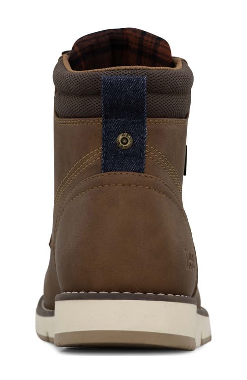 Lee Waylon Lace-up Boot In Brown
