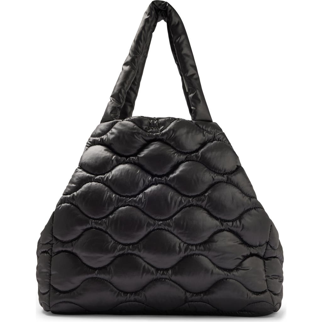 Hugo Boss Boss Ellie Quilted Tote In Black