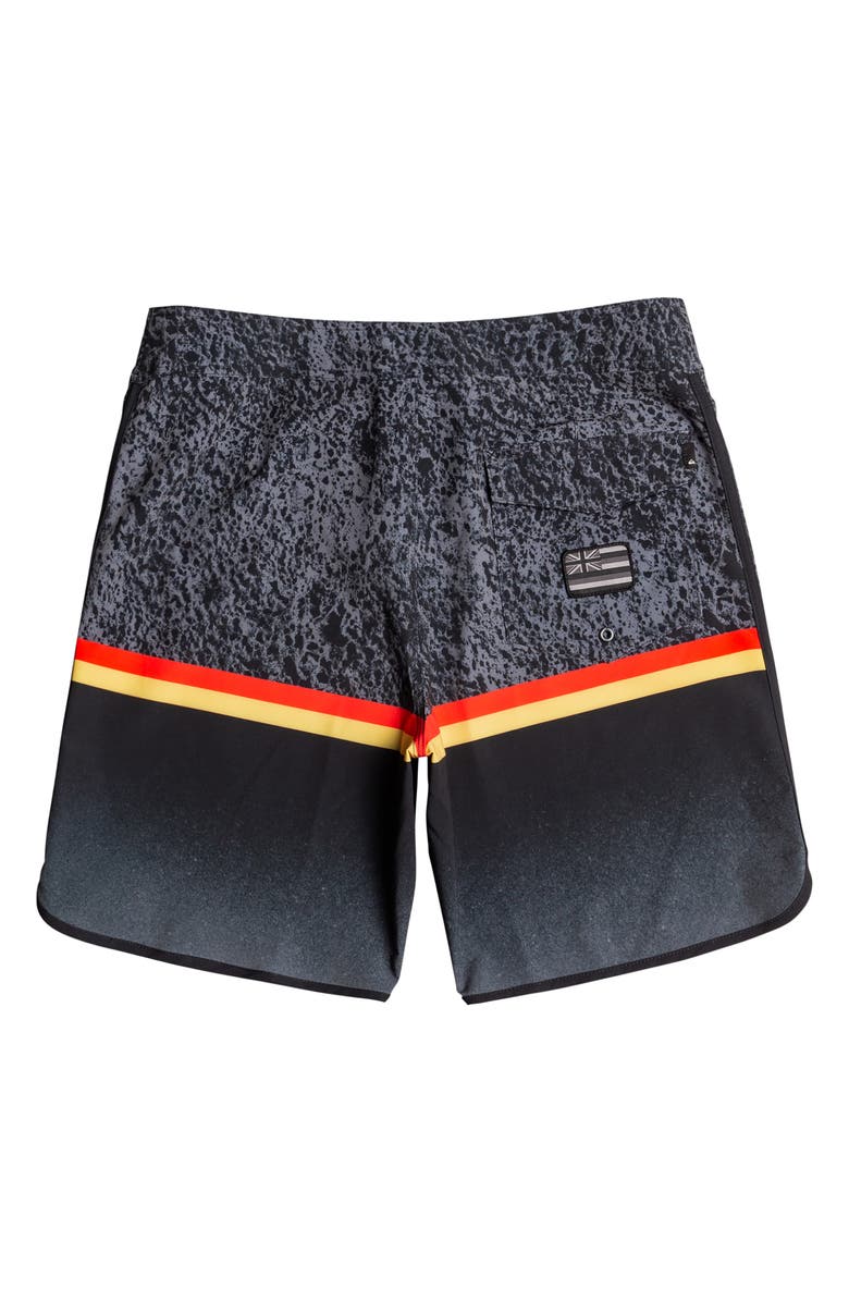 Quiksilver Surfsilk Division Scallop Board Shorts, Alternate, color, 
