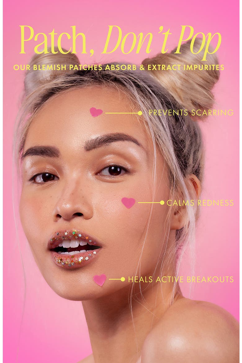 Heart Your Imperfections Blemish Patches, Alternate, color, NO COLOR