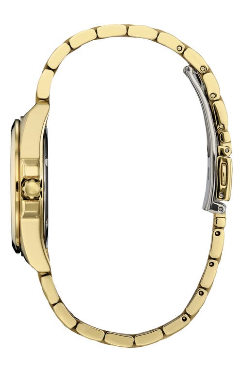 Citizen Peyten Womens Gold Tone Stainless Steel Bracelet Watch Eo1222-50p In Gold