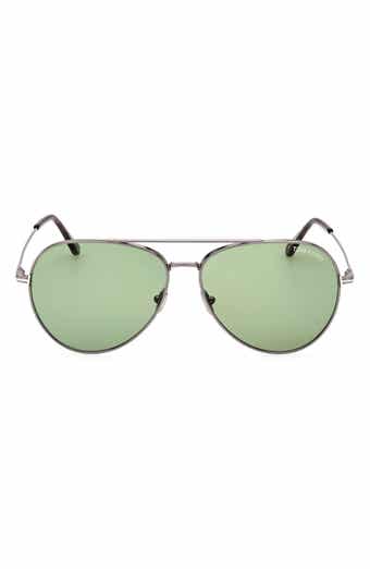 TOM FORD Dashel-02 62mm Oversize Aviator Sunglasses