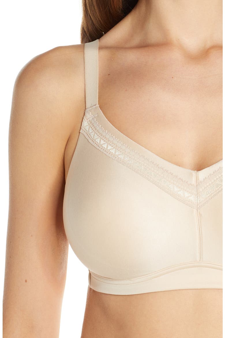Perfect Primer Wire Free Bra, Alternate, color, SAND