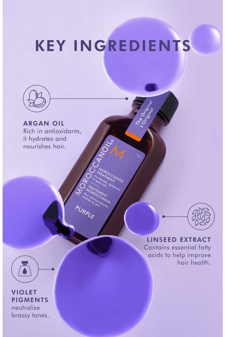 *Moroccanoil Treatment Purple, Alternate, color, NO COLOR