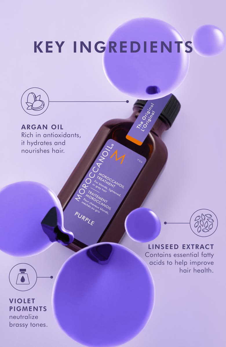MOROCCANOIL<sup>®</sup> *Moroccanoil Treatment Purple, Alternate, color, 