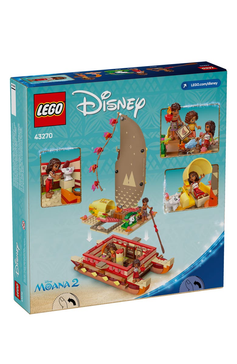 LEGO<sup>®</sup> 6+ Disney Moana's Adventure Canoe - 43270, Alternate, color, Multi