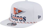 New Era Men's New Era  White Houston Astros Collide Golfer Snapback Hat