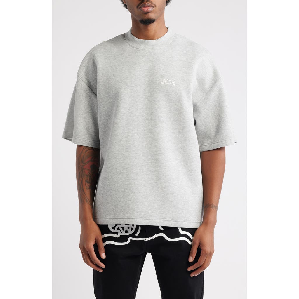 Icecream The Boxer Cotton Rib T-shirt In Gray