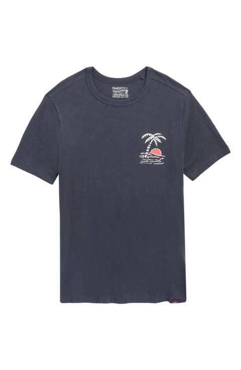 Kids' Palm Sun Washed Graphic T-Shirt