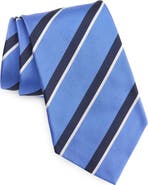 Ralph Lauren Purple Label Super Repp Stripe Silk Tie