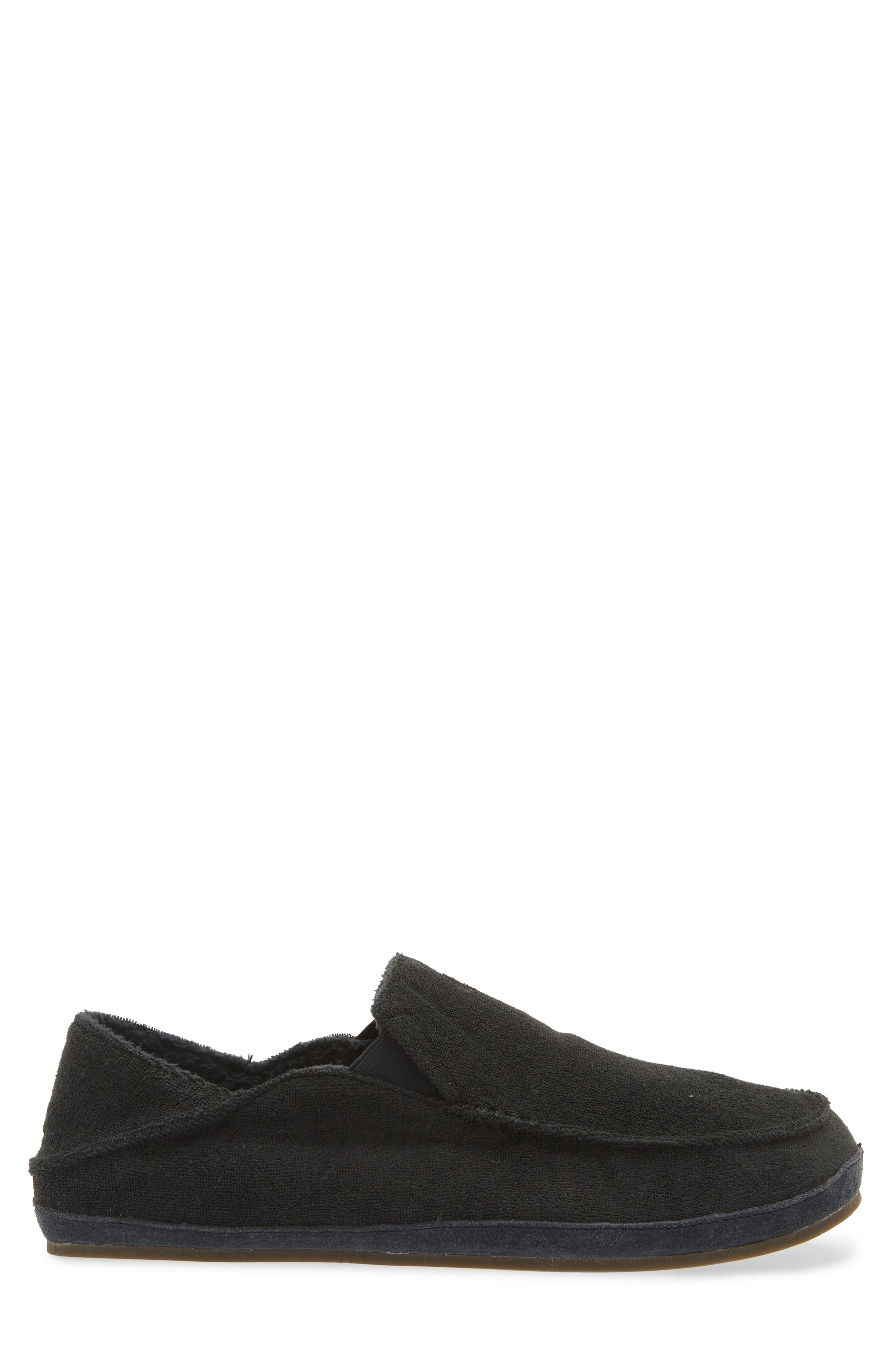 OluKai Moloa Hulu Slip-On, Alternate, color, Lava Rock / Lava Rock