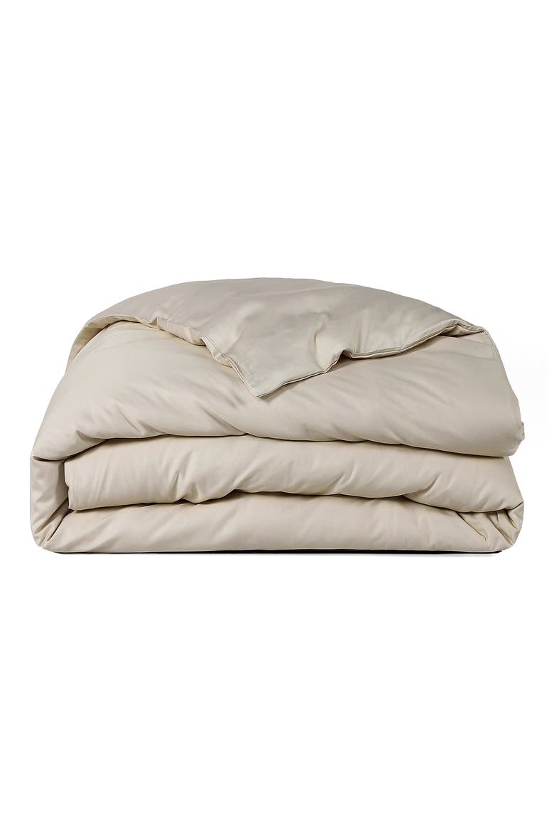 CLIMA Cotton Duvet Cover, Main, color, FOG