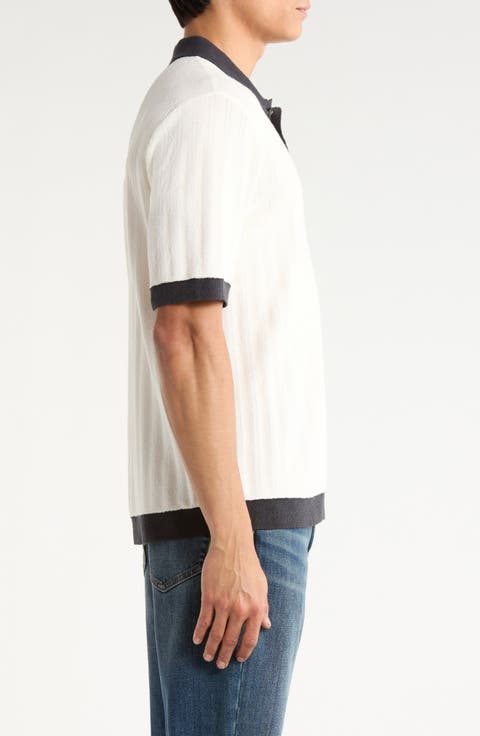 Zuma Stripe Terry Cloth Polo