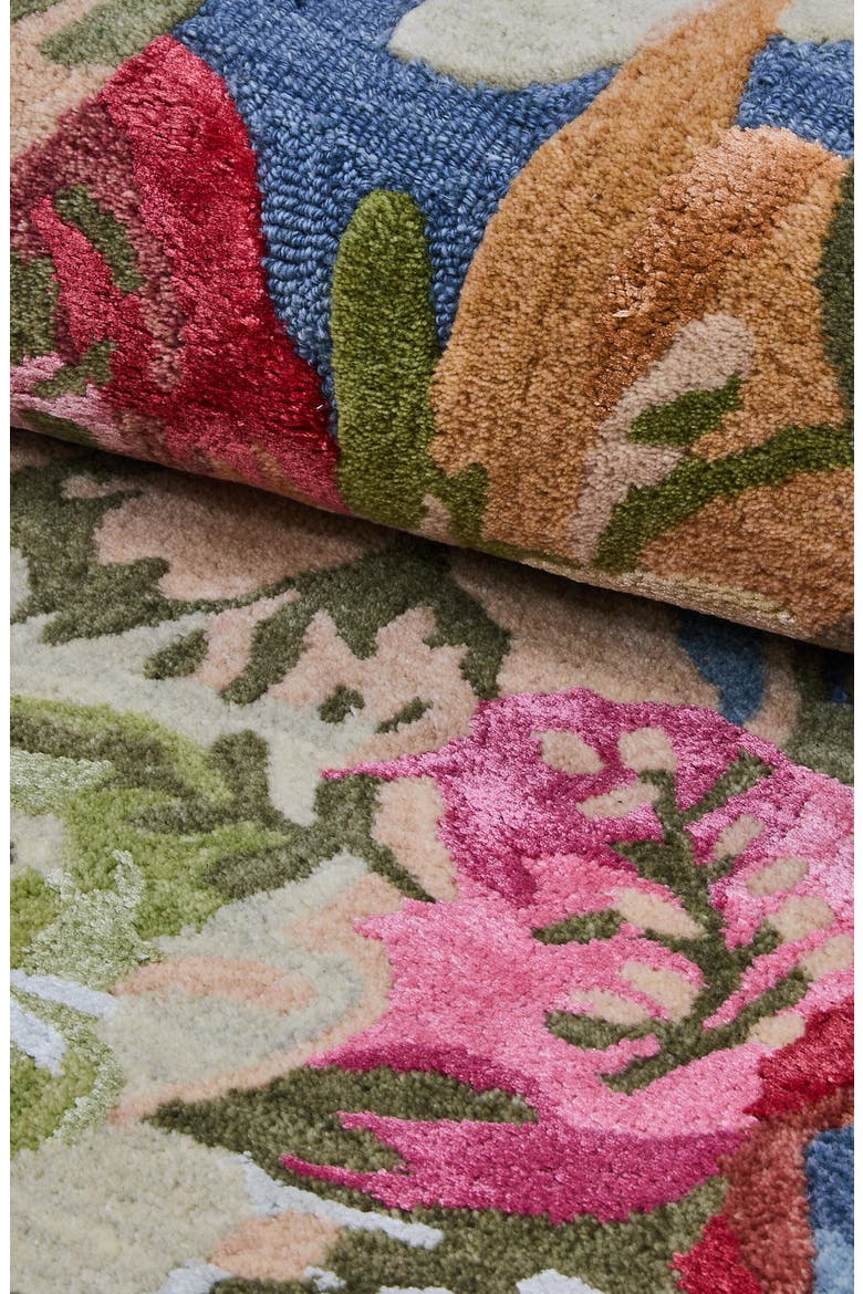 Sea Garden Floral Runner, Alternate, color, PINK MULTI