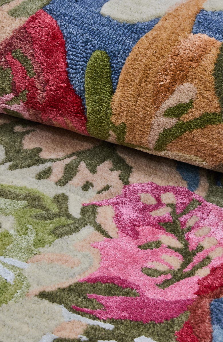 MACKENZIE CHILDS Sea Garden Floral Runner, Alternate, color, Pink Multi