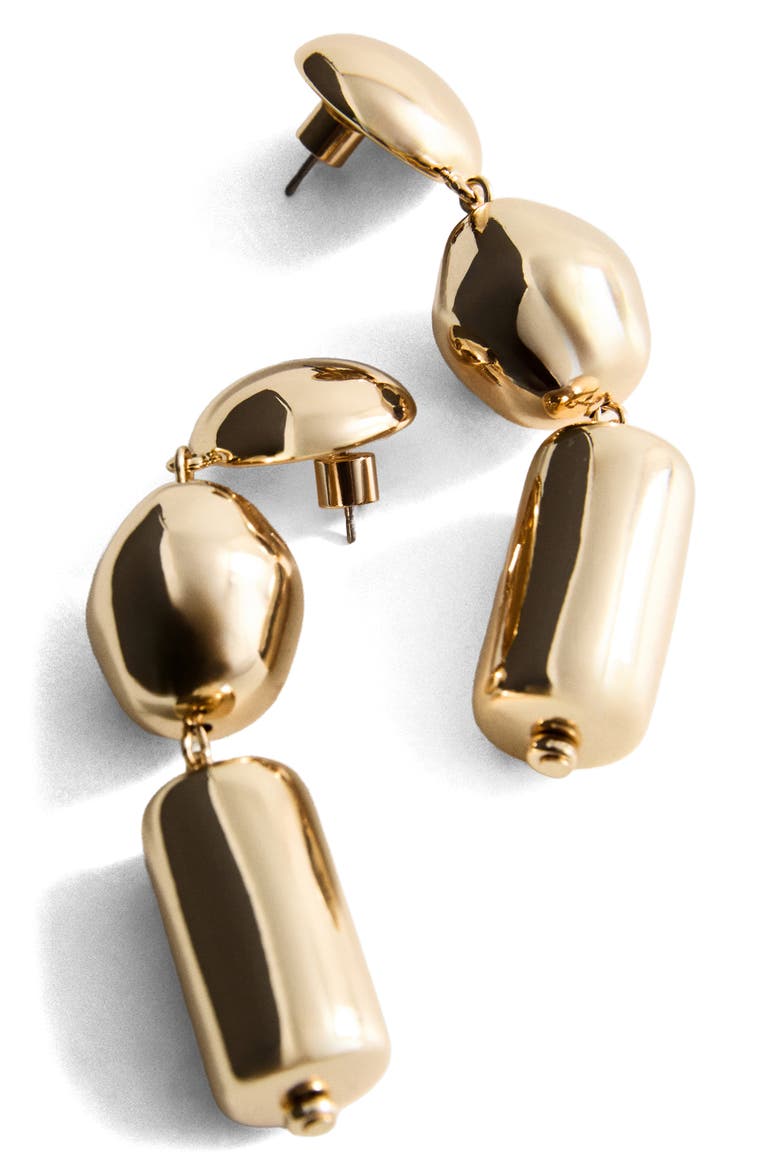Pendant Drop Earrings, Alternate, color, GOLD