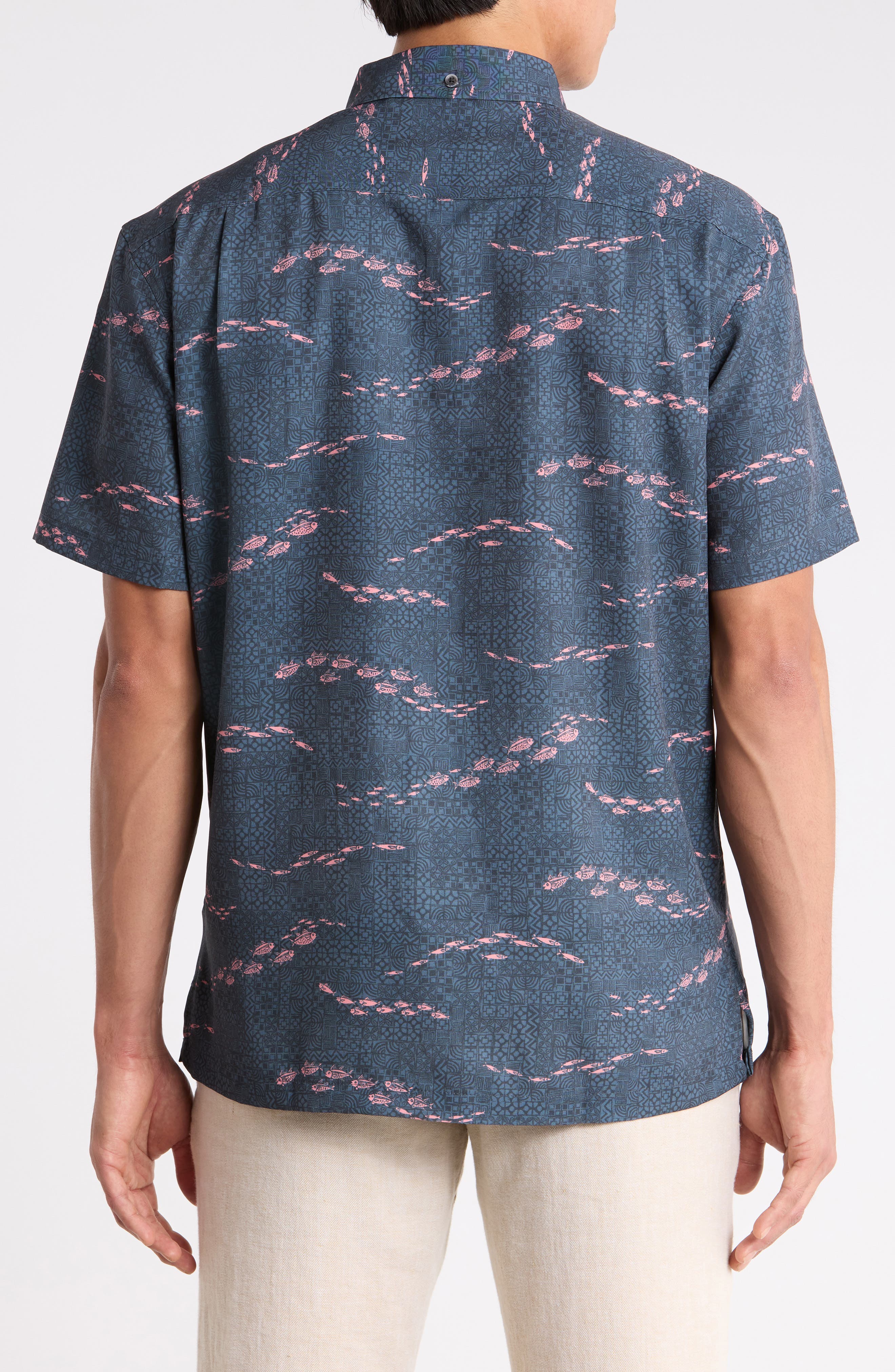 Kahala Sea Breeze Short Sleeve Button-Down Shirt (Men) | Nordstrom