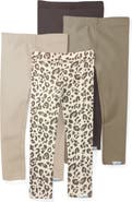 BUTTERBLU Kids' Layla 4-Pack Leggings