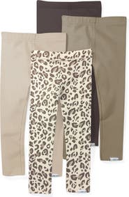 BUTTERBLU Kids' Layla 4-Pack Leggings