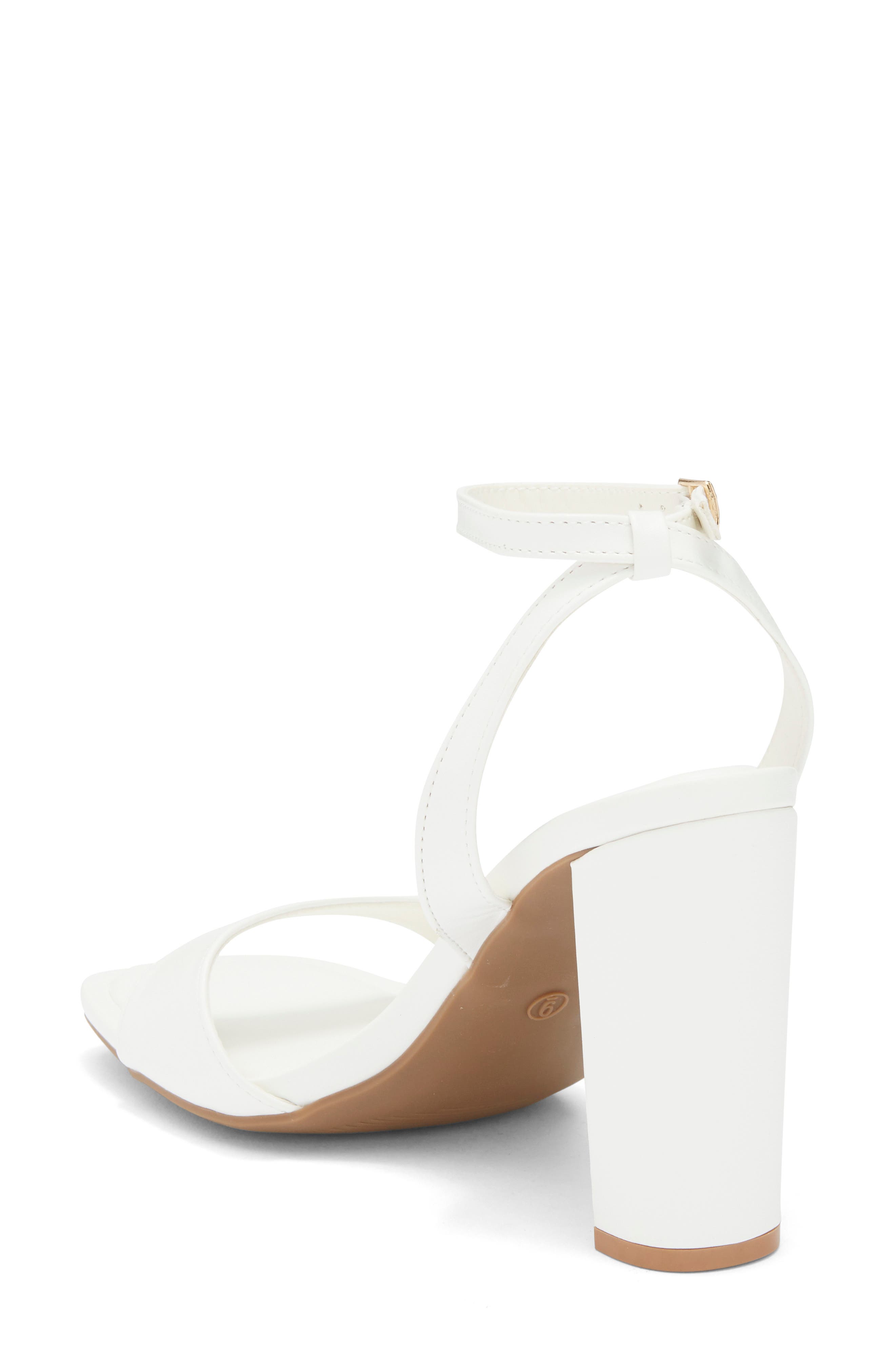 Lova Faux Leather Sandal, Alternate, color, WHITE
