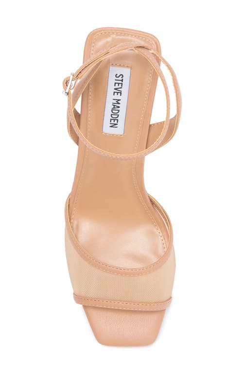 Steve Madden Meshee Sandal In Beige