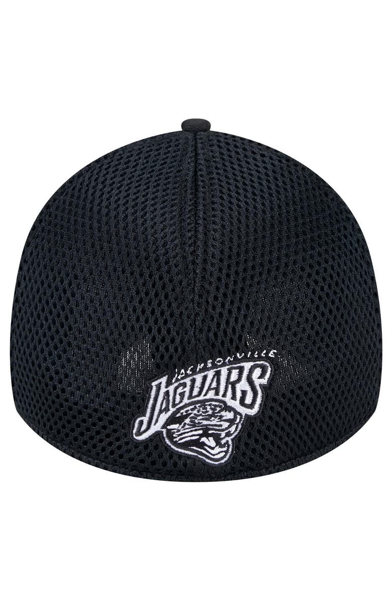 New Era Men's New Era Black Jacksonville Jaguars Main Neo 39THIRTY Flex Hat, Alternate, color, Black