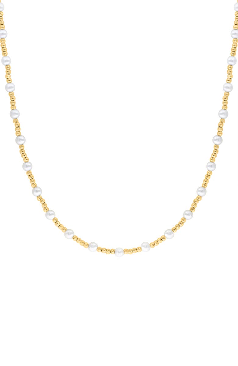 EFFY Freshwater Pearl Beaded Necklace, Alternate, color, White