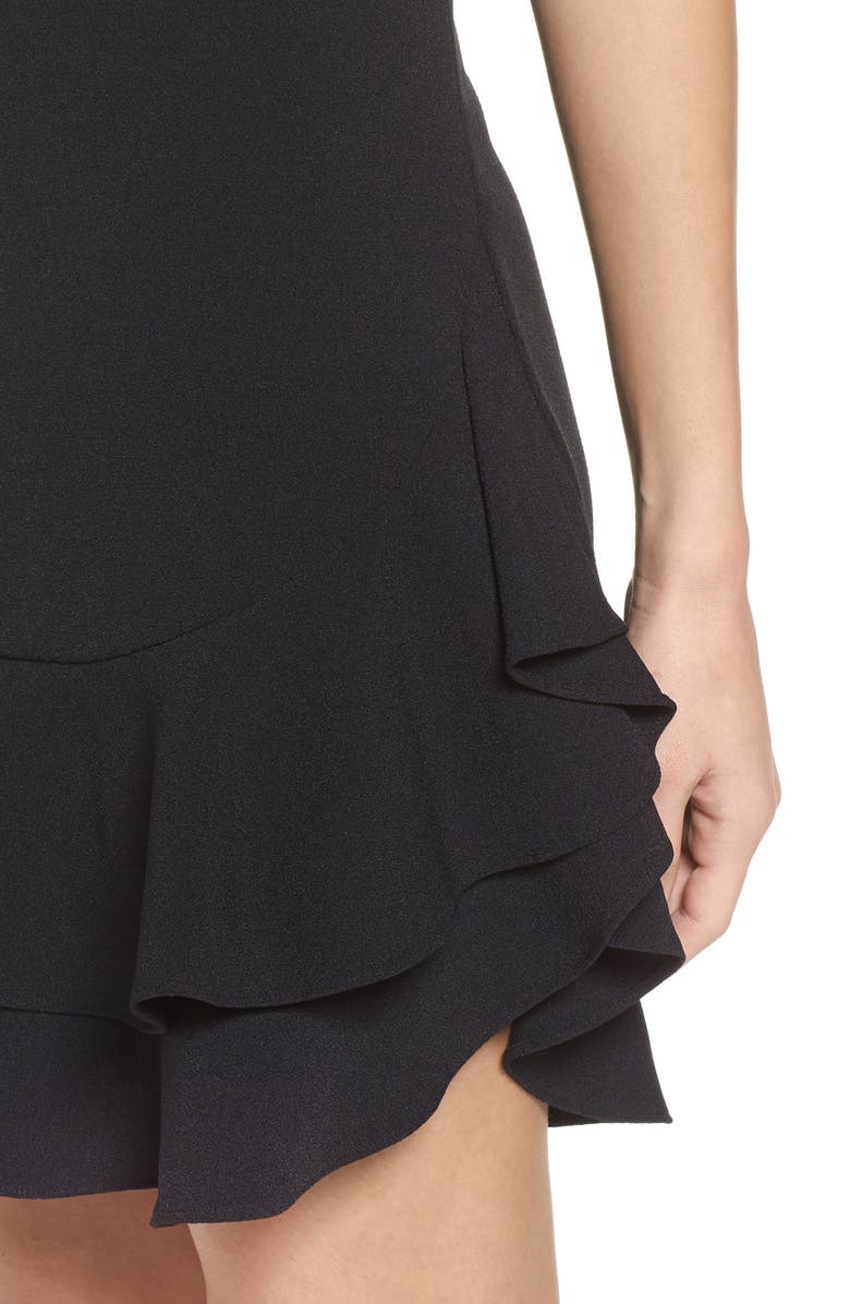 Chelsea28 Tiered Ruffle Hem Mini Dress, Alternate, color, 