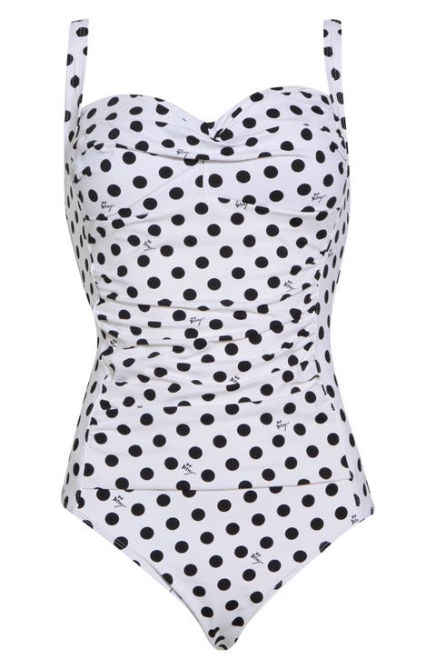Sweetheart Ruched One-Piece Swimsuit