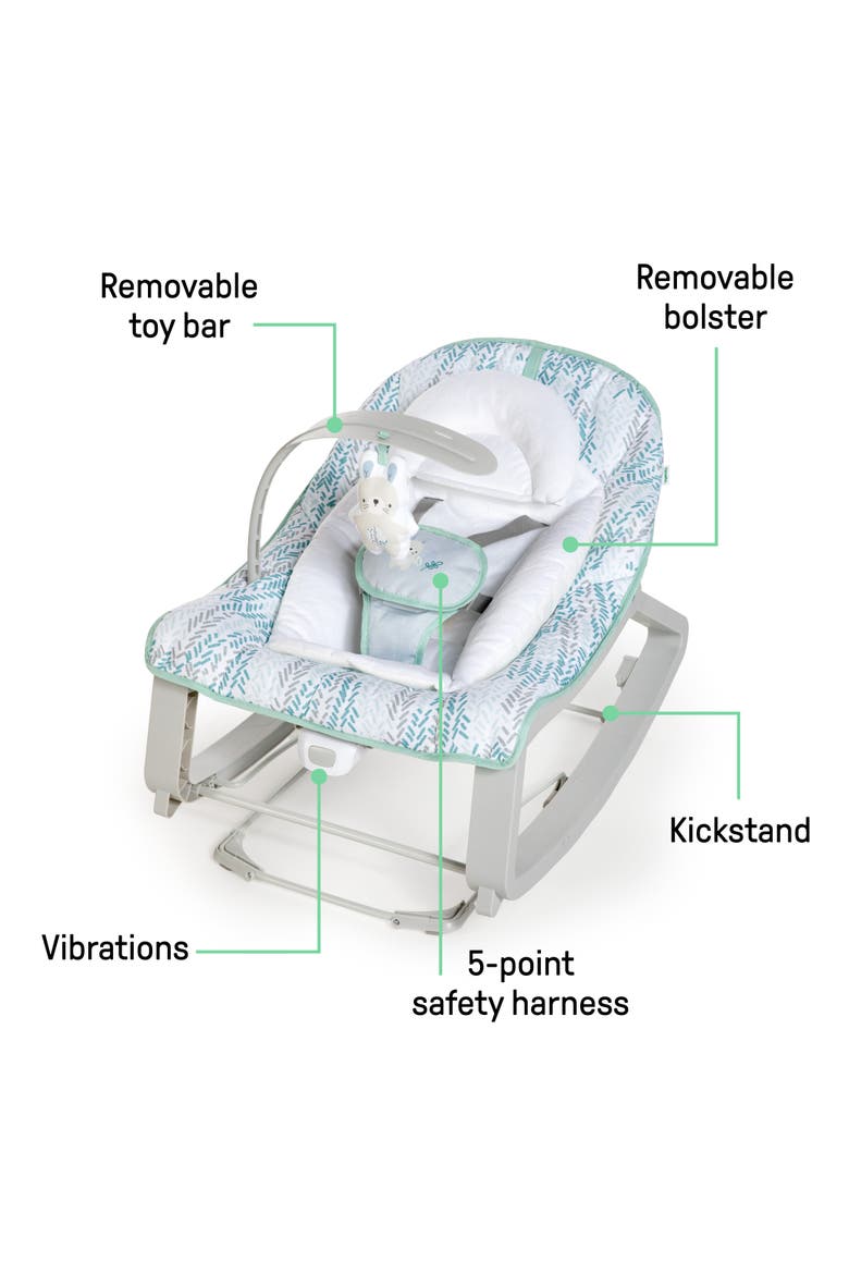 Keep Cozy 3-in-1 Grow with Me Baby Bouncer, Alternate, color, Multicolored